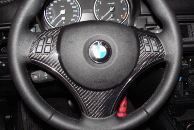 E92 steering wheel ,carbon 1