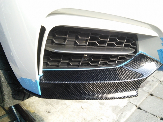 F22 Performance splitter for M Sport bumper, carbon 4