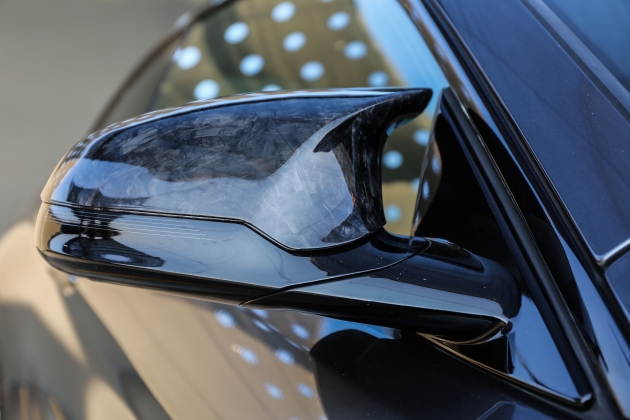 F82 M4 side mirror cover, forged carbon 3
