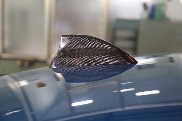 F30 shark fin cover,carbon 2