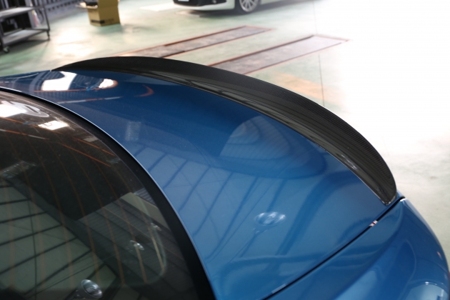 F87 M2 Performance style rear spoiler, carbon 2