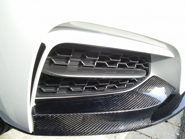 F22 Performance front lip for M Sport bumper, carbon 3