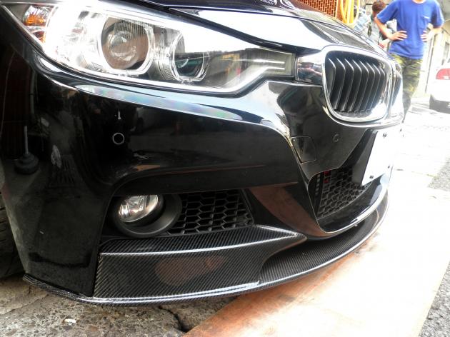 F30 Performance style front lip for M-T bumper 2